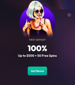 Spin Fever first deposit bonus 